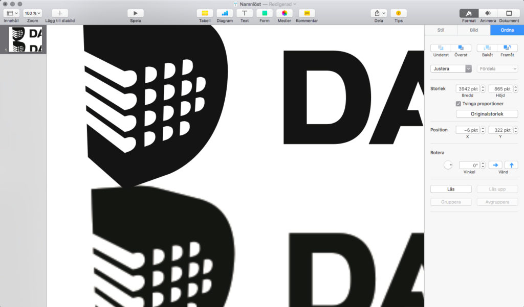Två uppskalade logotyper, den övre en PDF och den undre en PNG.